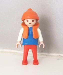 PLAYMOBIL (Z371) MER - Petite Fille Bleue Gilet Sauvetage Zodiac 3479 - Imagen 1 de 1