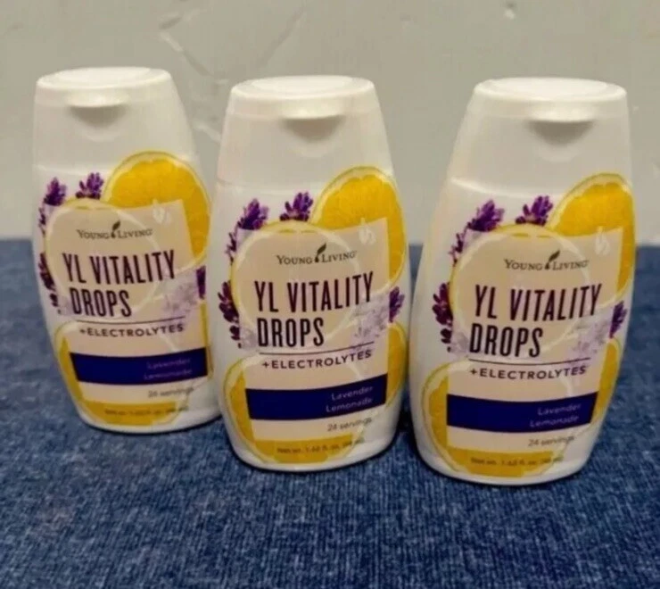 3 - PACK Gotas de Vitalidad Young Living YL -**Electrolitos de Lavanda-Limonada Foto 1 de 1