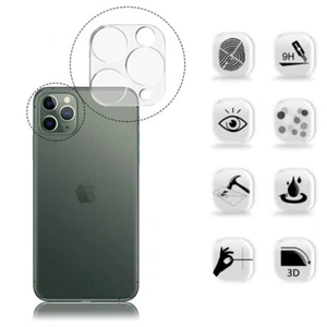 Pour Iphone 12 11 Pro Max Verre Trempé Lentille De Caméra Protection D'écran/a - Photo 1 sur 11
