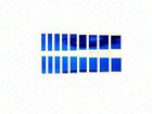 Jazz Bass Blocks Decal Sticker Inlay - 9 colors (TWO Pack) Mix or Match