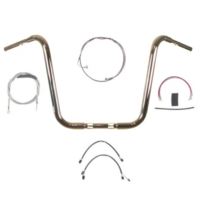 1 1 1/4 дюйма хром 16 дюймов комплект подвески для руля 2014–2016 Harley Road King с ABS - Изображение 1 из 2