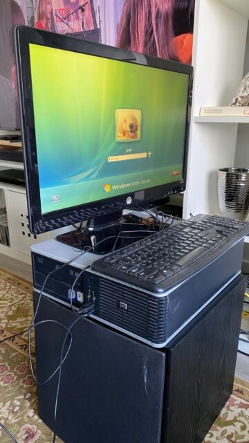 HP Windows Vista Intel Core 2 Duo PC Desktops & All-In-One 