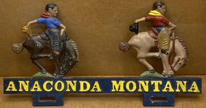 VERRY SELTENER ANACONDA MONTANA KENNZEICHENAUFLEGER - Bild 1 von 5