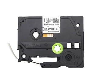 Tubo retráctil Brother HSe231E negro sobre blanco - se adapta a PT-E300 PT-E500 PT-E550W - Imagen 1 de 2