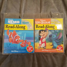 Disney Pixar Finding Nemo and Lilo & Stitch Read Along New Factory Sealed