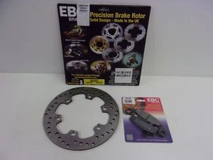 EBC Bremsscheibe Bremse hinten + Bremsbeläge Kawasaki GPX 600 R ZR 1100 Zephyr - Picture 1 of 3