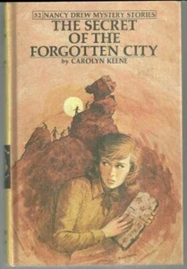 Secret of the Forgotten City Carolyn Keene Nancy Drew #52 1975 Matte Yellow - Picture 1 of 1