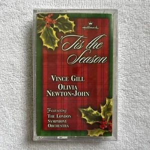 TIS THE SEASON by Olivia Newton-John & Vince Gill ~ Sealed Cassette 2000 - Picture 1 of 2