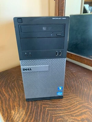 Dell Optiplex 390 MT Intel Core i3-2100, 4GB RAM, 120GB SSD, Windows 10 Pro - Image 1 of 4