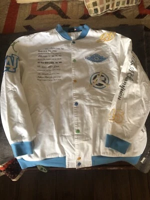 Chaqueta de bombardero vintage marca Jordan Air Jordan 6 veces campeón de la NBA 3XL CABRA Foto 1 de 4