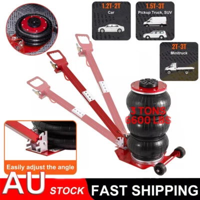 HOT Triple Bag Air Jack 3 Ton/6600 lbs Pneumatic Jack for Car SUV Lifting New - image 1 of 4