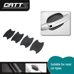 4Pcs Car Door Handle Protector Film Anti-Scratch Stickers Accessories Decoration - Picture 1 of 12
