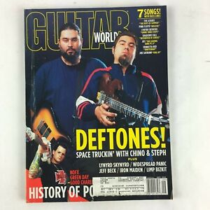 September 2003 Guitar World Magazine Deftones! History of Pop Punk Chino & Steph