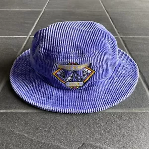 Billy Bones Club Bucket Hat Rare Corduroy Purple Graphic Design Outdoor Summer - Picture 1 of 9