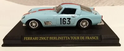 MODEL BOX 1:43 FERRARI 250 GT TDF SHELL/PERON TOUR DE FRANCE 1958 NO TECA NO BOX - Immagine 1 di 4