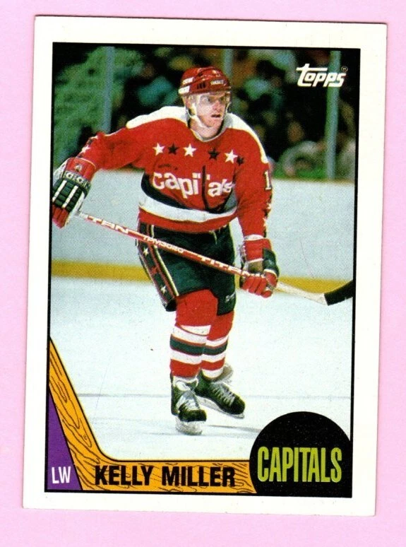 1987-8 Topps Kelly Miller #189 Washington Capitals - Image 1 of 1