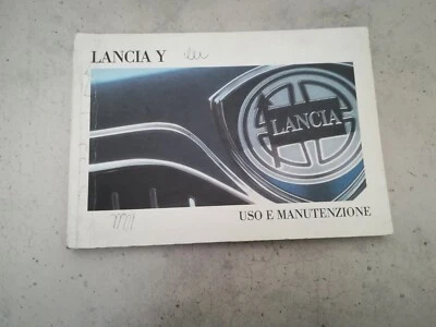 lancia ypsilon y libretto libro manuale uso e manutenzione book ediz.1998 utente - Immagine 1 di 4