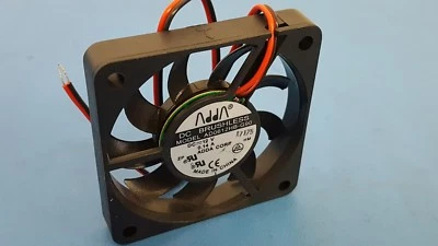 FAN, 60x10mm, 12VDC, 0.14A, 16.6CFM,WIRE LEADS,BALL BEARING, ADDA, AD0612HB-G90 - Image 1 of 4