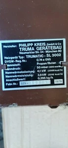 Truma Trumatic Gasheizung SL 3002 Bj. 1979 aus Wilk Safari Wohnwagen - Bild 1 von 16