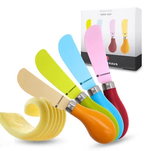 Zassenhaus Set Coltelli Burro 4 Pezzi Piccoli Colorati Colorati Coltelli Coltello Colazione - Foto 1 di 10