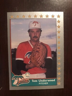 1989-90 Pacific Senior League #169 - Tom Underwood - West Palm Beach Tropics - Image 1 of 2