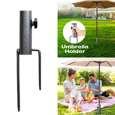 Paraguas Ancla de Arena Acero Inoxidable Soporte para Sombrilla Base para Playa Patio Foto 1 de 4