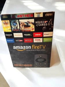 Amazon Fire TV 1. Gen 2014 - Open Box, versiegeltes Gerät, komplett - unbenutzt - Bild 1 von 12