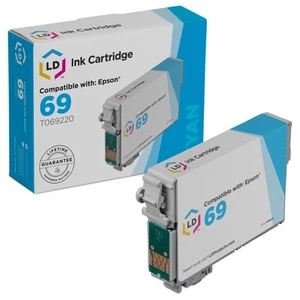 Repuesto LD T069220 para Epson T069 69 tinta cian CX5000 CX8400 - Imagen 1 de 9