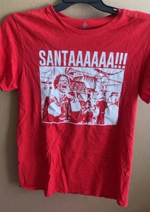 ELF SANTAAAAAA !!! ROTES TSHIRT KURZARM MEDIUM UNISEX - Bild 1 von 5