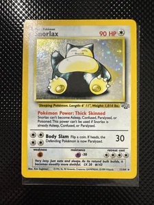 Pokemon TCG Snorlax 11/64 Jungle Holo Rare MP  - Bild 1 von 14