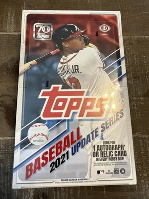 2021 Topps Update Baseball SEALED HOBBY BOX *24 PACKS* Fast Shipping! - Image 1 of 2