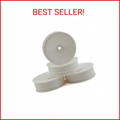 J Concepts 3376W Mono 2.2" 1/10 Buggy Slim Front Wheel, White - Image 1 of 2