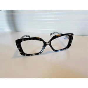 New Grey Black Tortoiseshell Unisex Square Retro Clear Lens Reading Glasses 1.5 - Picture 1 of 5