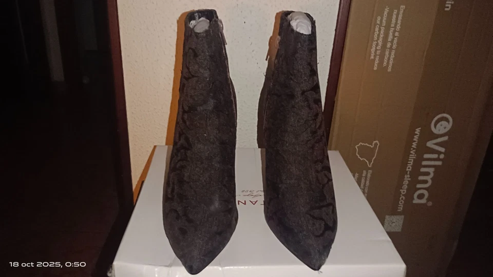 Botines Fontana 2.0 “Evelina Marrone” – nuevos con caja original - Imagen 1 de 4