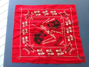Willie Nelson Souvenir Konzert Schal Bandana - Bild 1 von 7