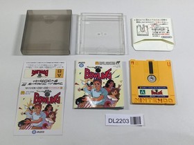 DL2203 Big Challenge! Go! Go! Bowling BOXED Famicom Disk Japan