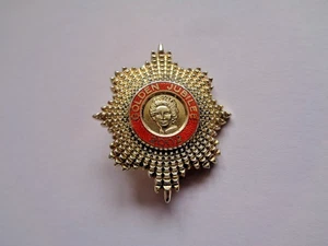 Vergoldete 925 Silber und Emaille Golden Jubilee 2002 Abzeichen Gewicht 13,5g gebraucht - Bild 1 von 19