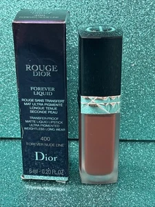 Dior Rouge Dior Forever Matte Liquid Lipstick 400 Forever Nude Line 0.20 oz - Picture 1 of 2
