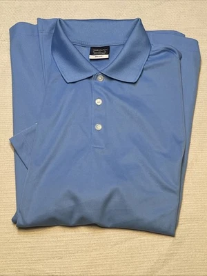 Polo de golf Nike Golf XL azul Dri-Fit para hombre Foto 1 de 2