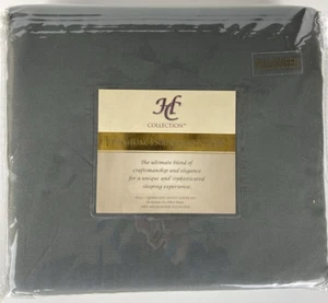 HC Collection Duvet Cover 3 Piece Set - Grey Queen/Full Size - 2 Shams & Cover - Picture 1 of 5
