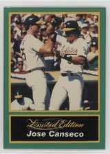 1989 CMC Jose Canseco Limited Edition Jose Canseco #12