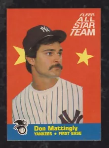 1986 FLEER BASEBALL ALL STAR TEAM YOU PICK #1 - #12 NMMT ** FREE SHIPPING ** - Picture 1 of 1