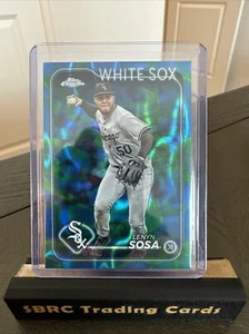 2024 Topps Chrome Update #USC33 Lenyn Sosa Blue / Green Lava Lamp #/125 - Picture 1 of 2