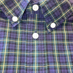 Ralph Lauren Jungen Hemd Größe 4 kariert Button Down Kragen gelb grün - Bild 1 von 11