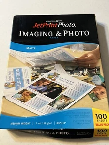 Jet Print Photo and Imaging Paper Matte 93 sheets Medium Weight 3K - Bild 1 von 6