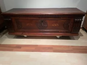 Original Oberitalienische Barock Truhe um 1740 - Bild 1 von 6
