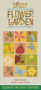 Disney Epcot 2010 Flower & Garden Celebrate The Great Outdoors Festival Guide - Bild 1 von 3