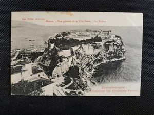 CPA MONACO - Vue Générale de la Ville-Haute - Le Rocher - Imagen 1 de 2