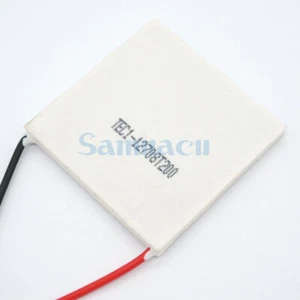 Thermoelektrischer Generator TEC1-12708T200 40x40mm Seebeck Stromerzeugungselement - Bild 1 von 9