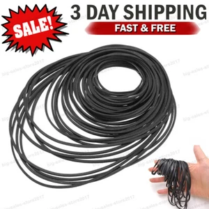 100PCS For Cassette Player Recorder Repair Replacement Square Rubber Drive Belt - Picture 1 of 9